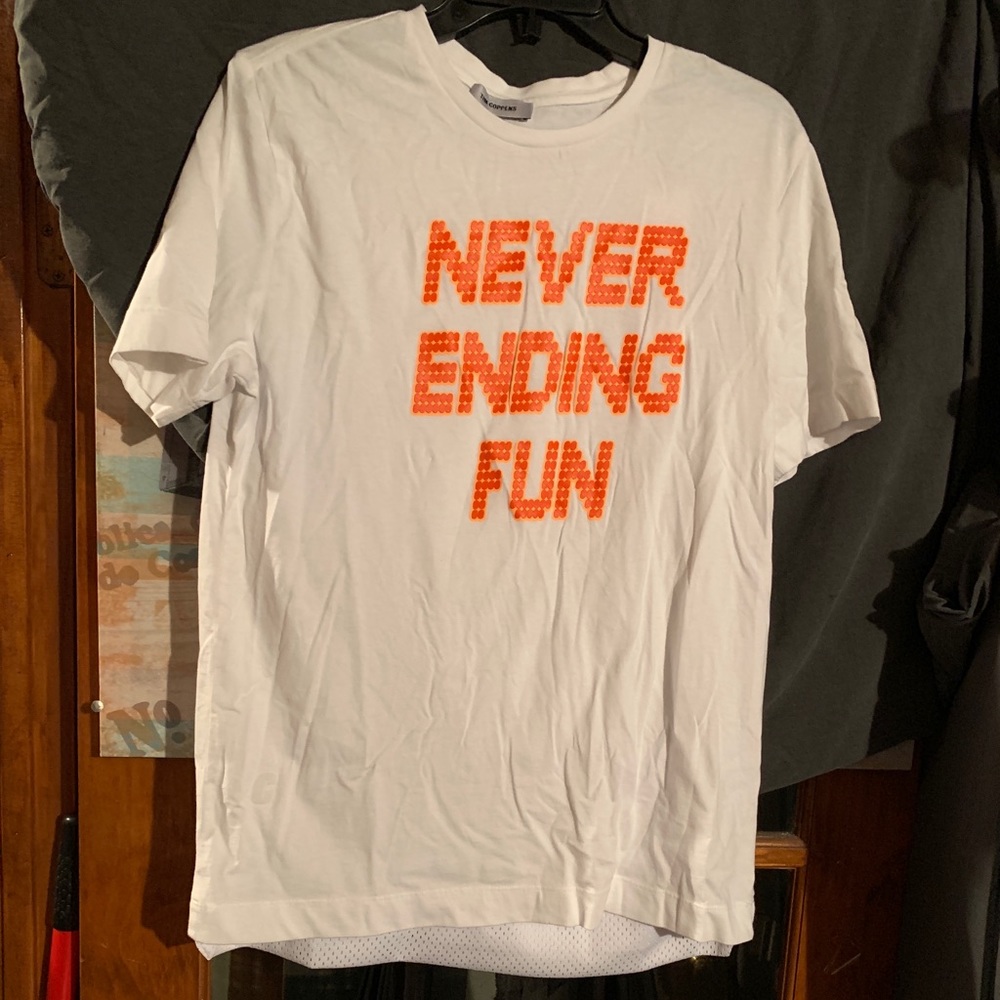 Brand new Tim Coppens “Never ending fun” shirt